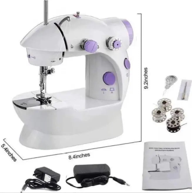 Mini Machine à Coudre Électrique – Répare, Crée et Sauve Tes Habits en Quelques Minutes