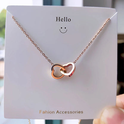 Collier "TOI MON AMOUR" Élégance Éternelle – Le Bijou Qui Fait Ressentir l’Amour